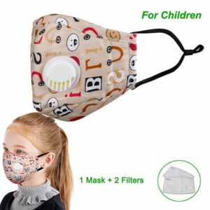 Gesichtsmaske für Kinder mit Ventil