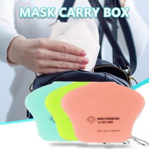 Masken Transport Box aus Kunststoff